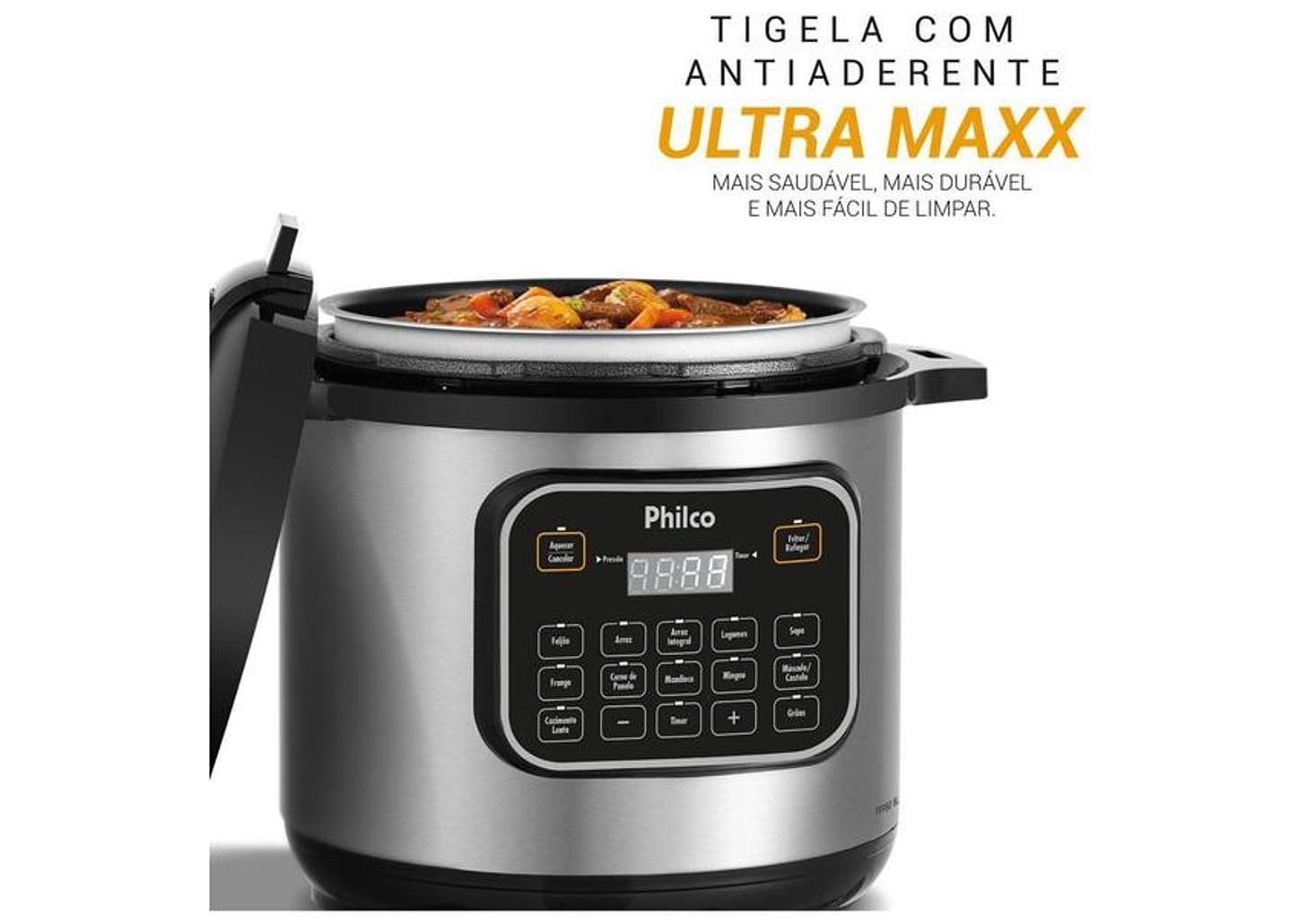 Panela de Pressão Elétrica 8L Philco Digital PPP80 56401094