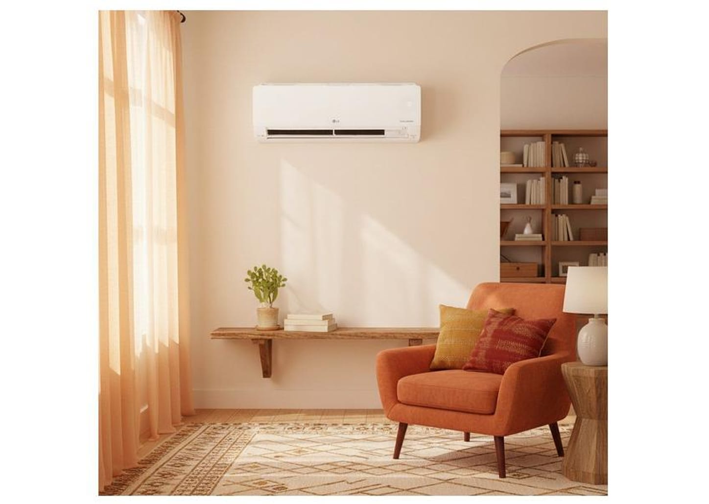 Ar-condicionado Split 12.000 BTUs LG Dual Inverter Frio AI Voice S3NQ12JA31L