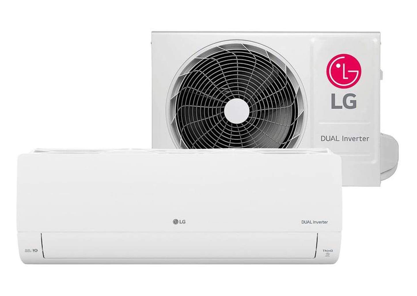 Ar-condicionado Split 9.000 BTUs LG Dual Inverter Quente e Frio AI Voice S3NW09AA31E