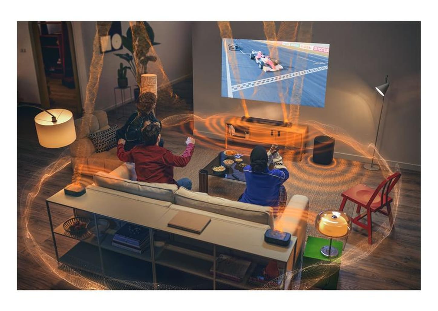 Soundbar JBL Bar Series 800MK2 5.1.2 Bluetooth com Subwoofer sem Fio 360W USB