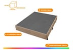 Base Cama Box Casal Americanflex 25x138x188cm Lisse