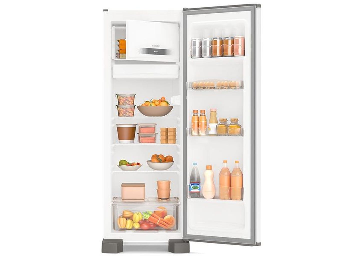 Geladeira/Refrigerador Esmaltec Cycle Defrost 1 Porta Branco 291L ROC35 PRO