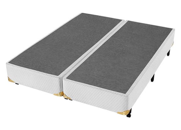 Base Cama Box King Americanflex Bipartida 25x180x200cm Seis Estrelas