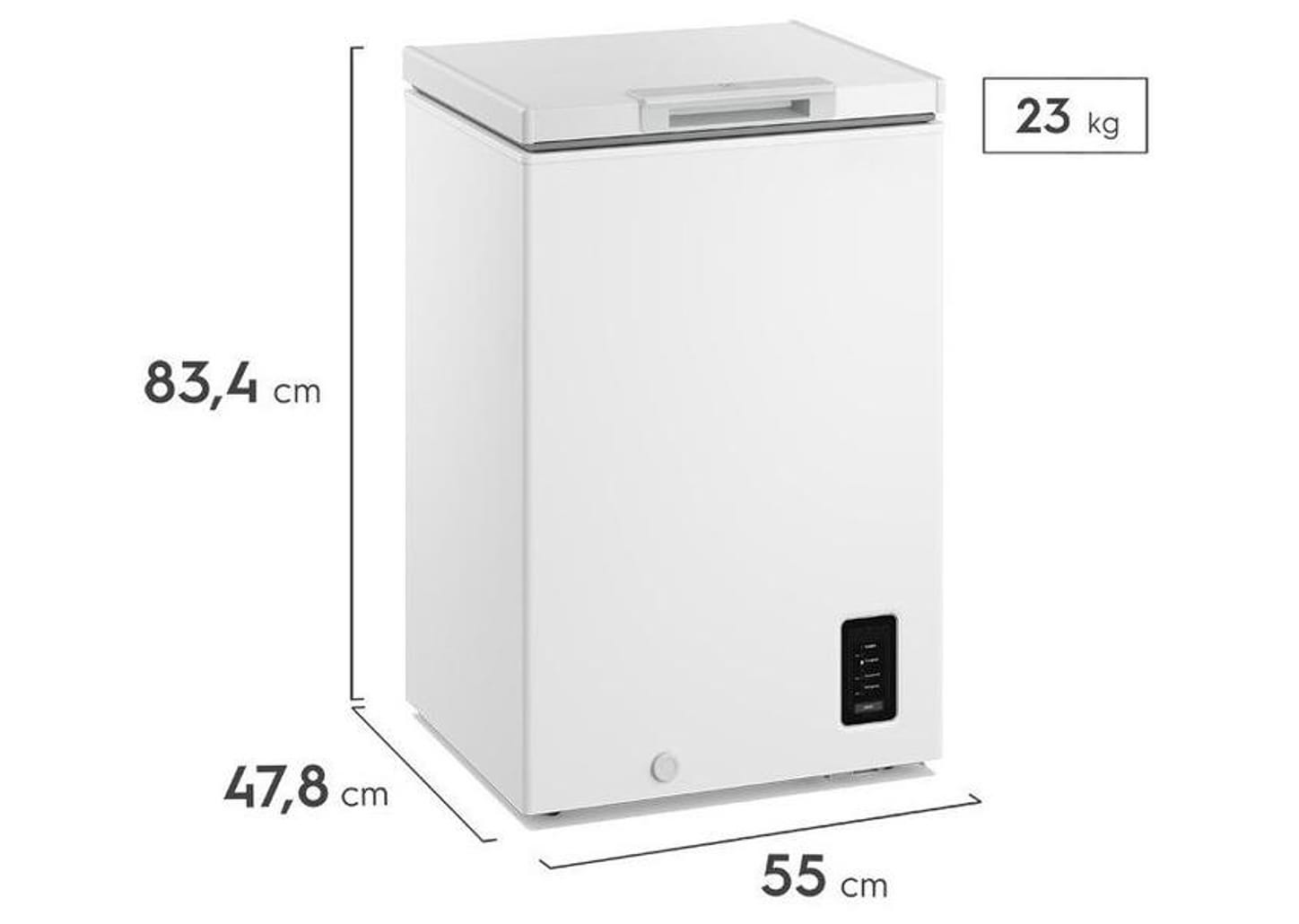 Freezer Horizontal Electrolux 95L 1 Porta Inverter HB100