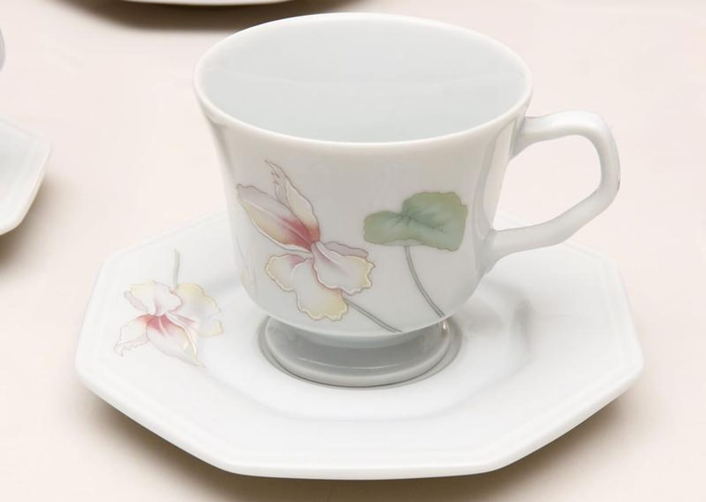 Conjunto de Chá Porcelana 6 Peças - Schmidt Classic Encanto