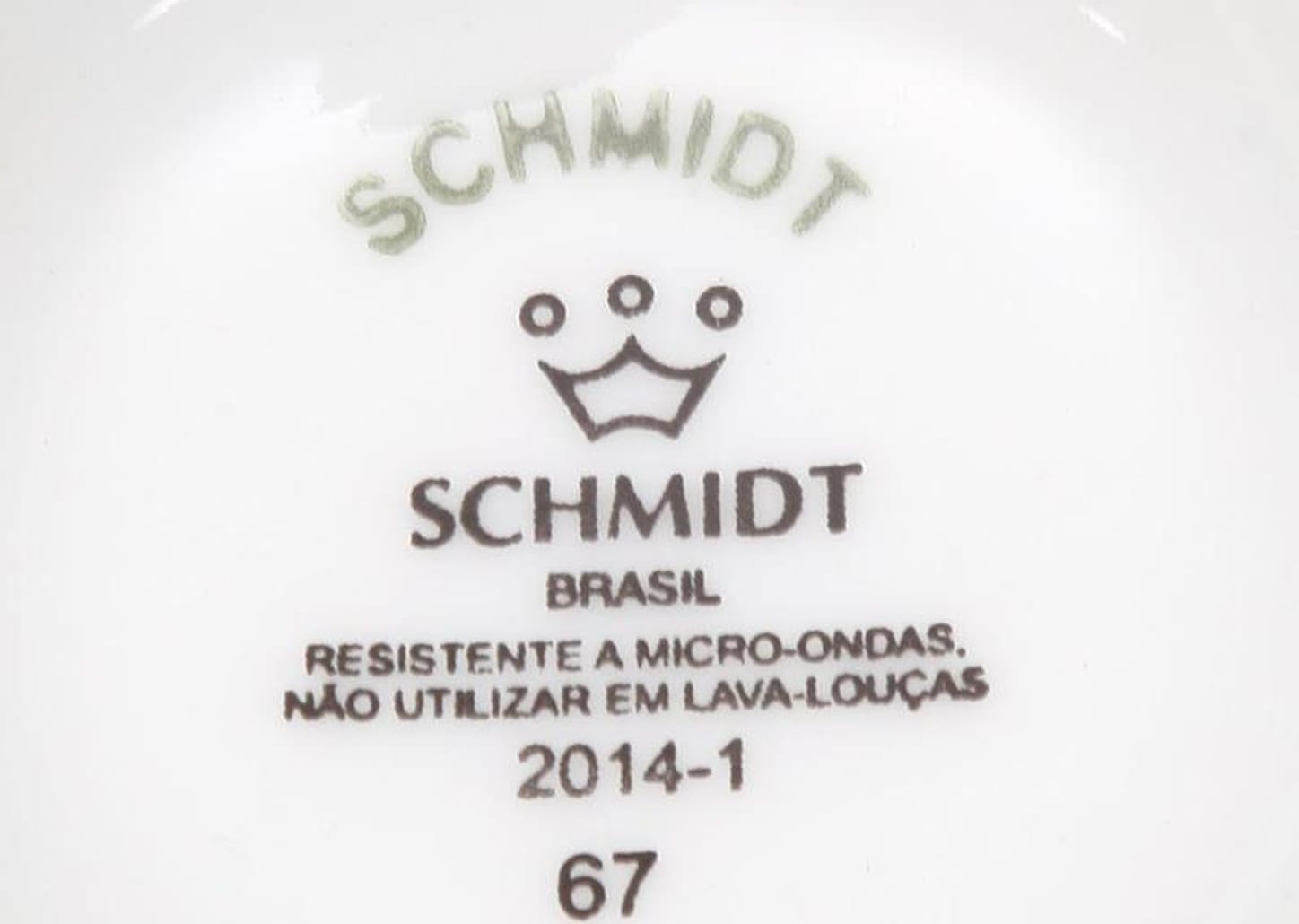 Conjunto de Chá Porcelana 6 Peças - Schmidt Classic Encanto