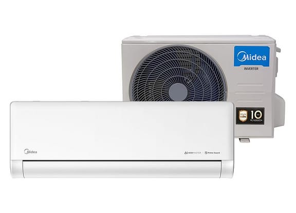 Ar-condicionado Split 12.000 BTUs Midea Carrier Inverter Frio AI Ecomaster 38EZVCA12M5