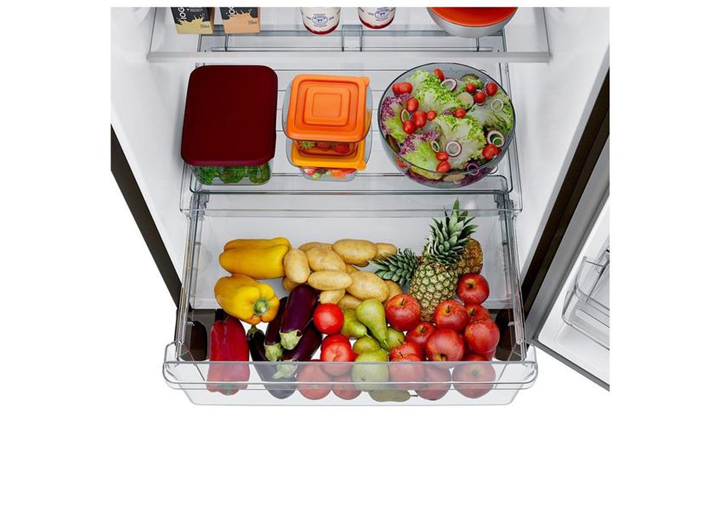 Geladeira/Refrigerador Brastemp Frost Free Duplex Black Inox 415L BRM52ME