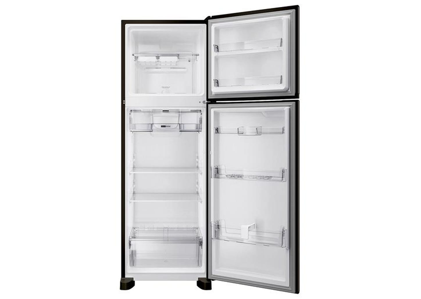 Geladeira/Refrigerador Brastemp Frost Free Duplex Black Inox 415L BRM52ME