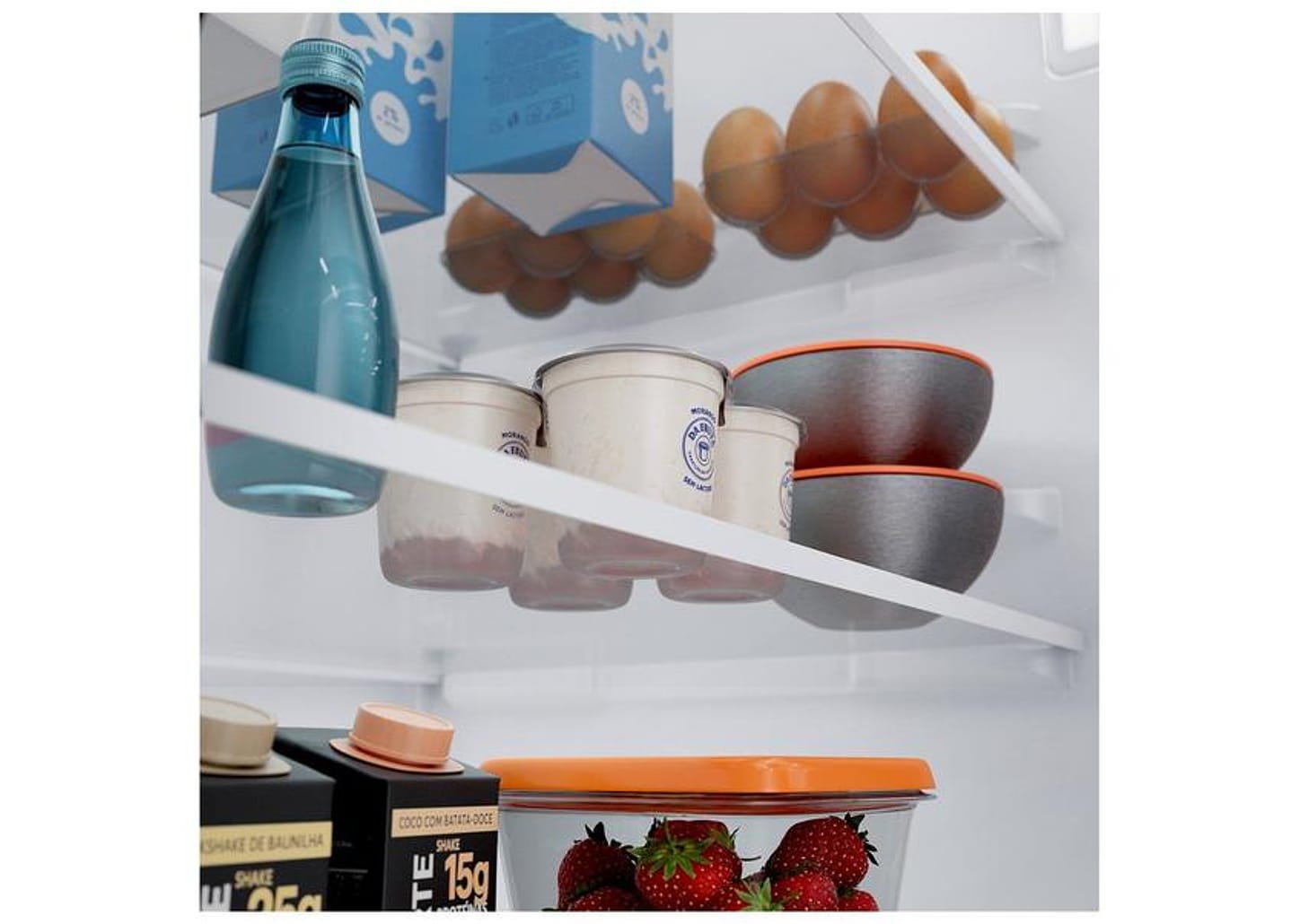 Geladeira/Refrigerador Brastemp Frost Free Duplex Black Inox 415L BRM52ME