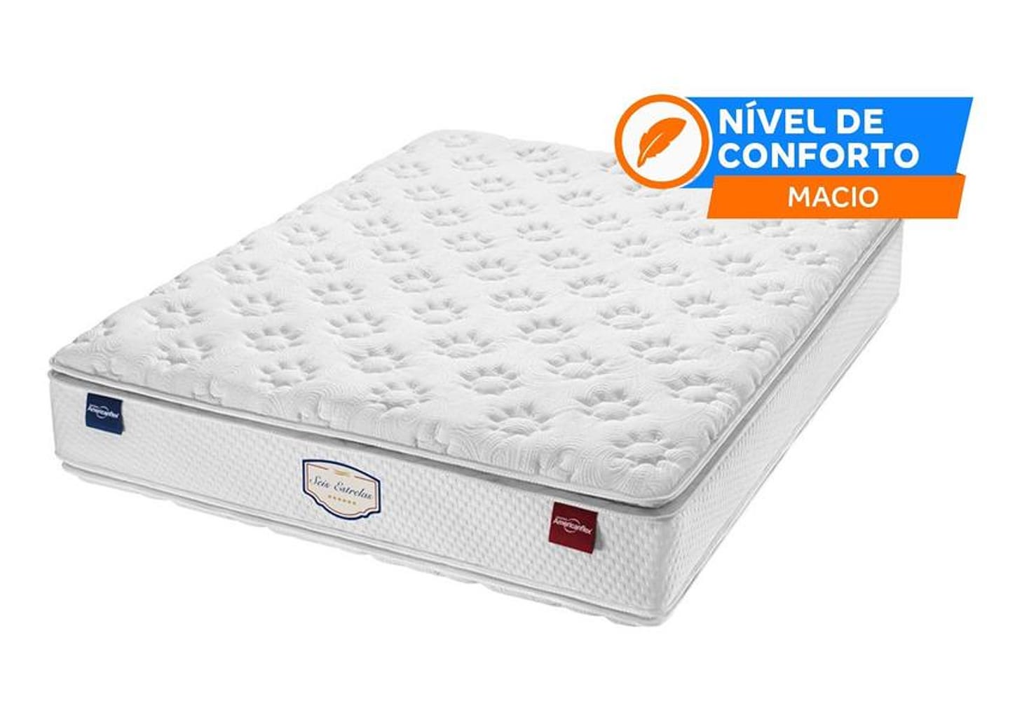Colchão Casal Especial Americanflex de Molas Ensacadas 34x120x203cm Seis Estrelas