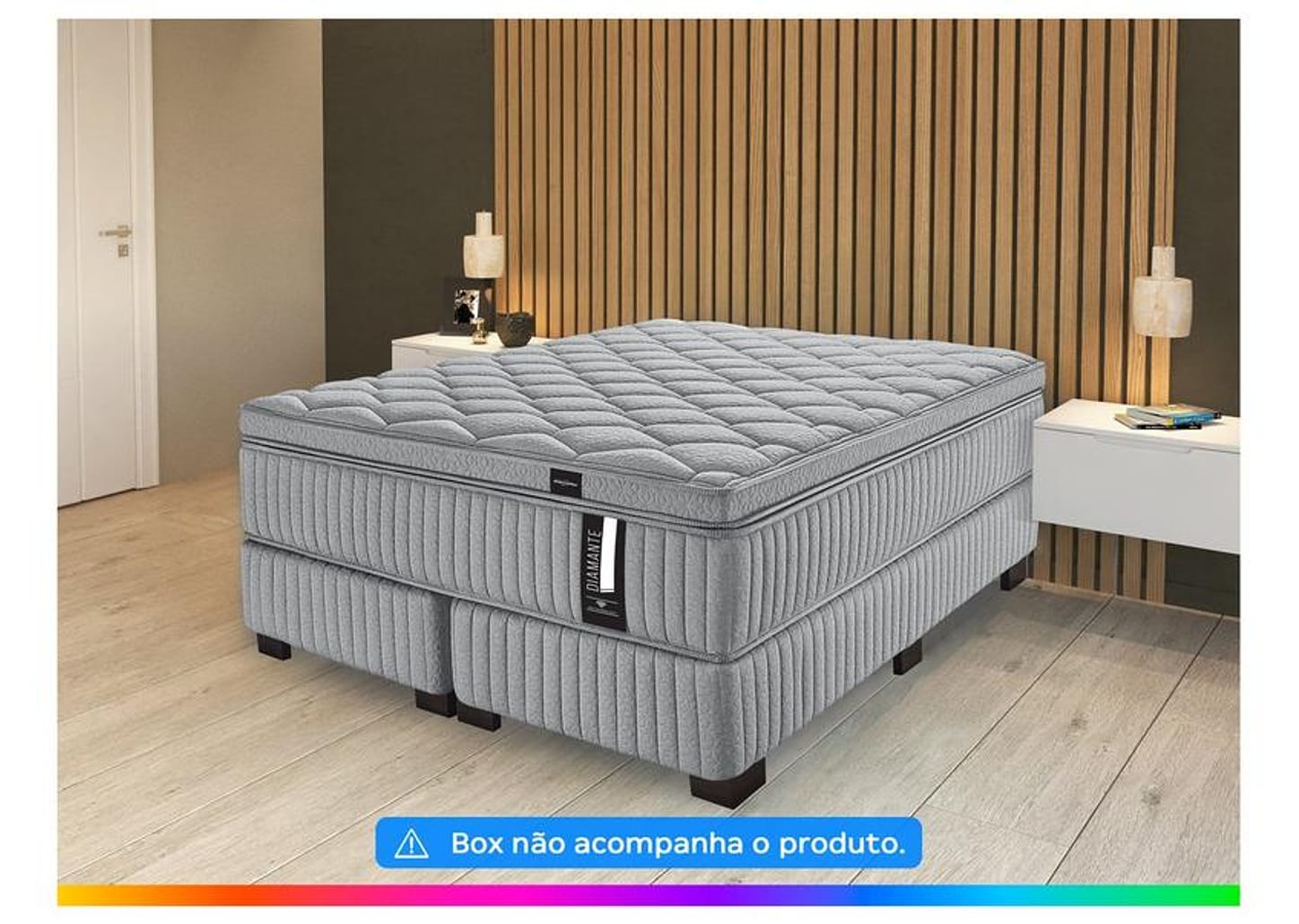 Colchão King Americanflex de Molas Ensacadas 40x193x203cm Diamante