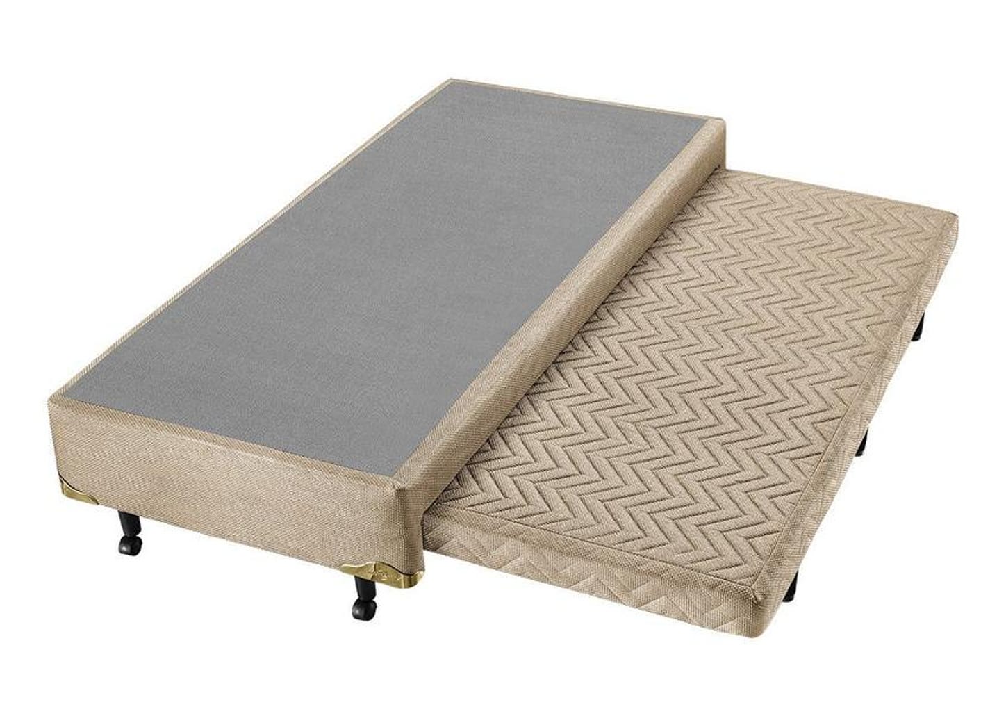 Base Cama Box Solteiro Americanflex com Cama Auxiliar 25x88x188cm Duplo