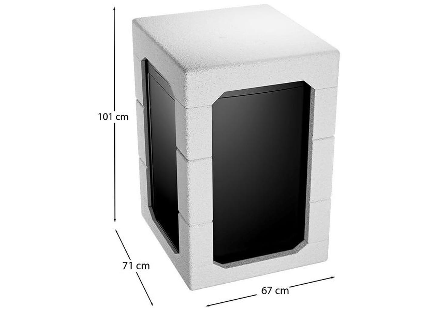 Lavadora de Roupas Consul 16kg Cesto Inox 12 Programas Cinza CWN16A9
