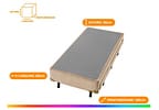 Base Cama Box Solteiro Americanflex com Cama Auxiliar 25x88x188cm Duplo