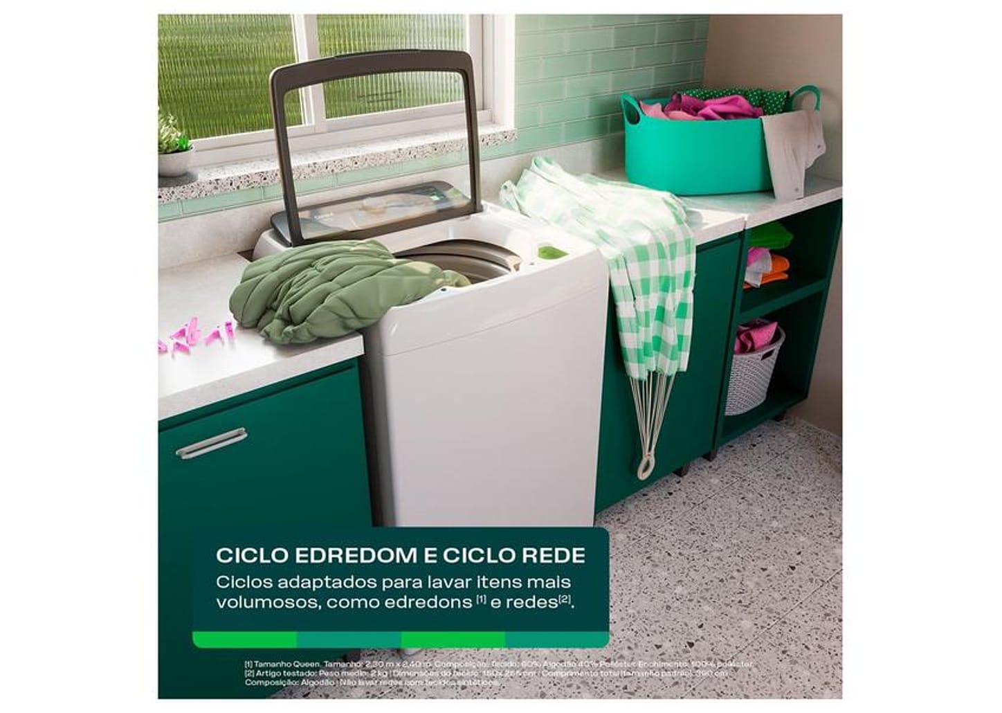 Lavadora de Roupas Consul 16kg Cesto Inox 12 programas Branco CWN16AB