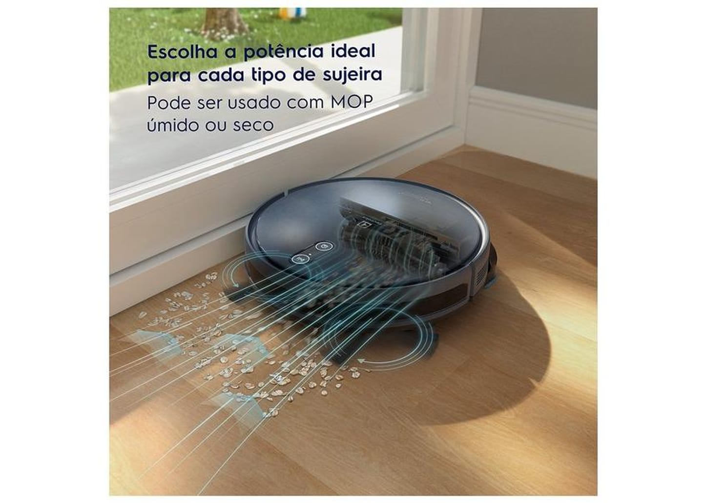 Robô Aspirador de Pó 4 em 1 Electrolux Experience ERB44 100W 3016AEG0001