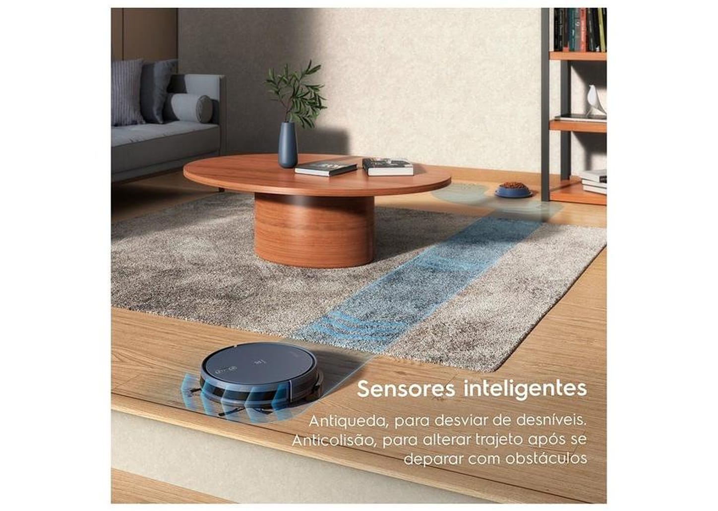 Robô Aspirador de Pó 4 em 1 Electrolux Experience ERB44 100W 3016AEG0001