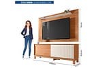 Rack para TV Ate 65” com Painel Suspenso 2 Portas Caemmun Flora