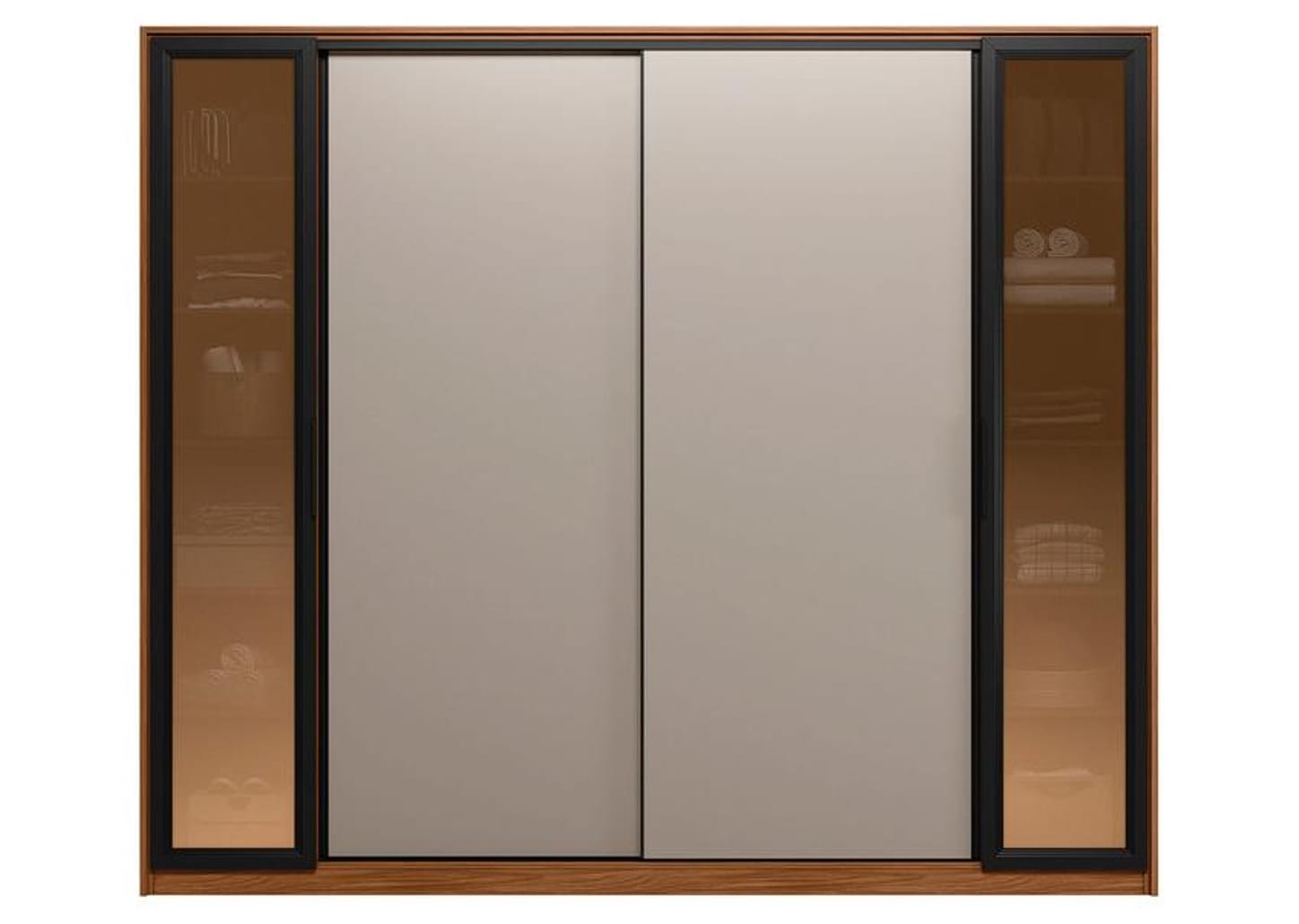 Guarda-roupa Casal 4 Gavetas 4 Portas Demobile Laredo