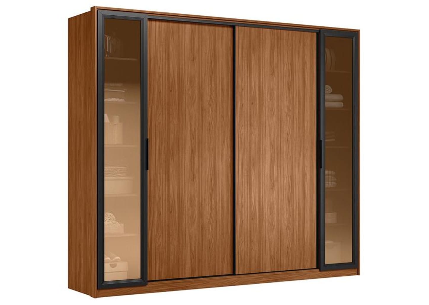 Guarda-roupa Casal 4 Gavetas 4 Portas Demobile Laredo