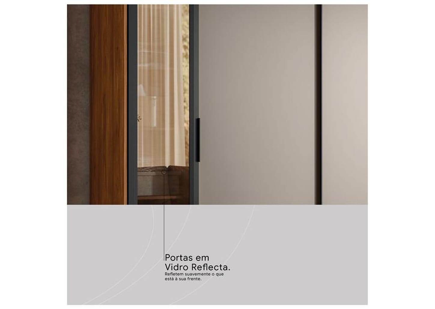 Guarda-roupa Casal 4 Gavetas 4 Portas Demobile Laredo