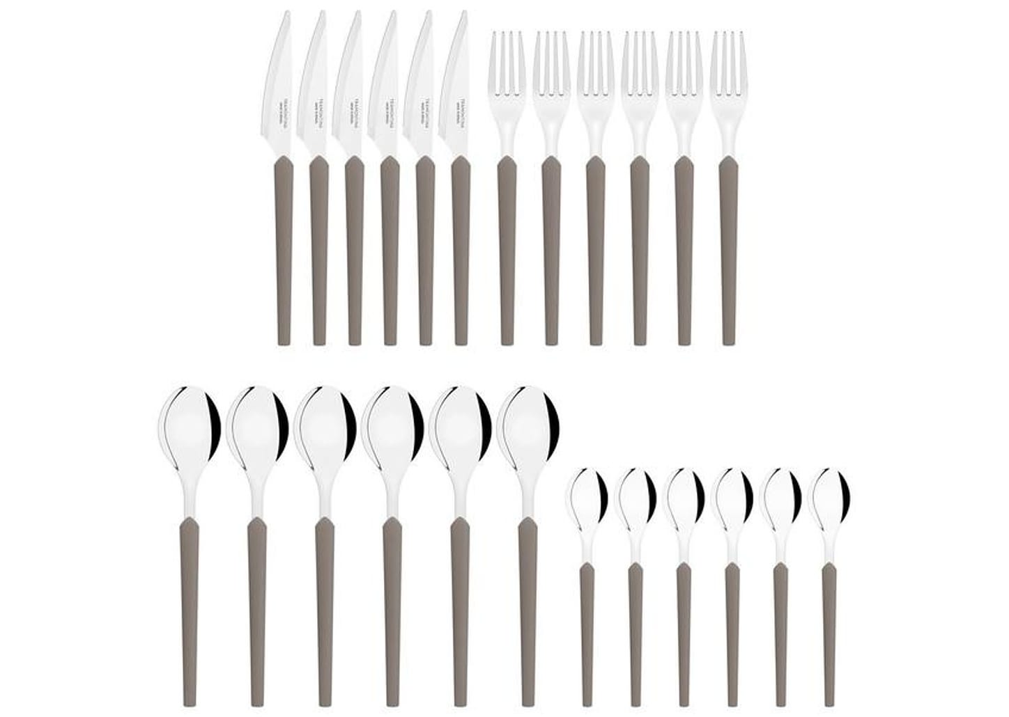 Faqueiro Tramontina Inox 24 Peças Obelline