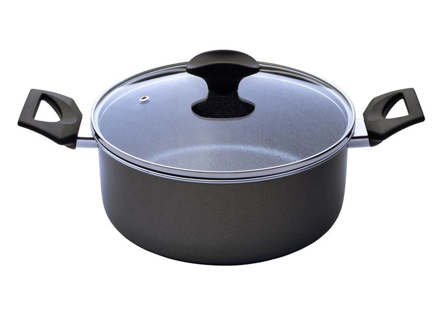 Caçarola Multiflon Antiaderente 20cm 2,7L Grafite Petra+