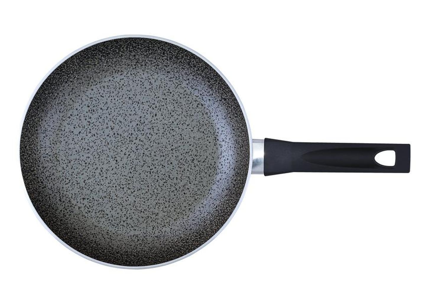 Frigideira Antiaderente Multiflon de Alumínio Indução Petra+ Grafite 24cm