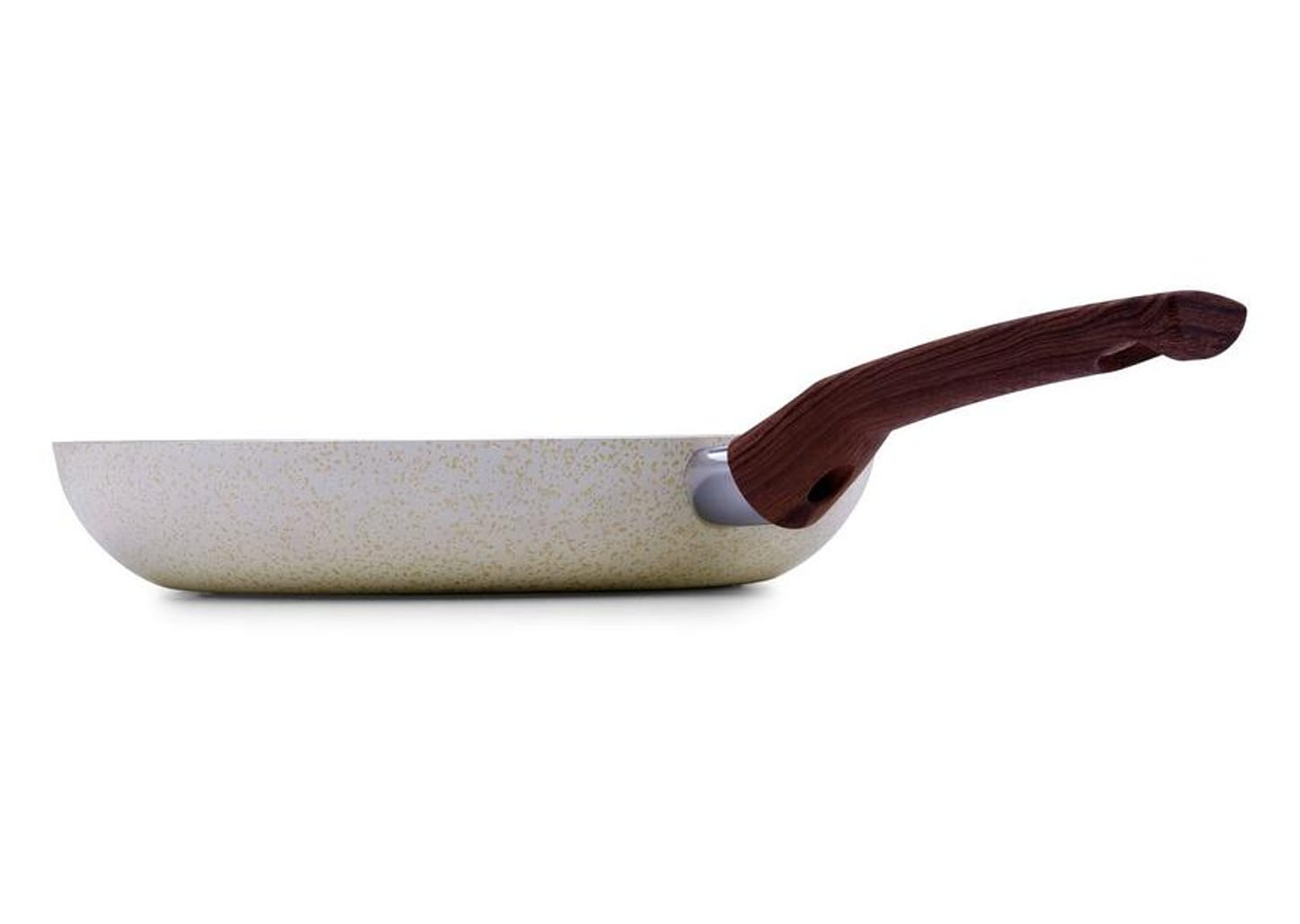 Frigideira Antiaderente Multiflon de Alumínio Petra Bege 22cm