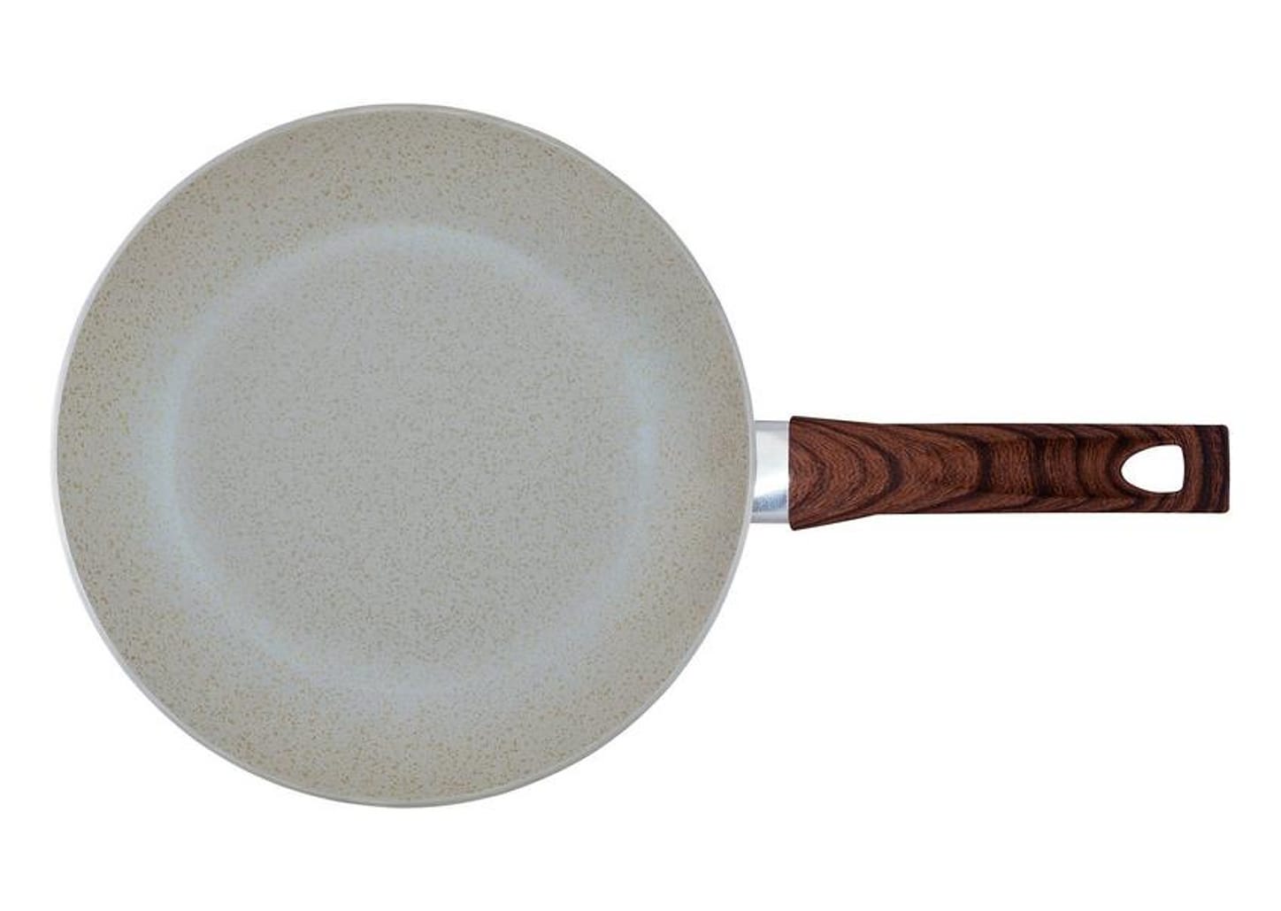 Frigideira Antiaderente Multiflon de Alumínio Petra Bege 24cm