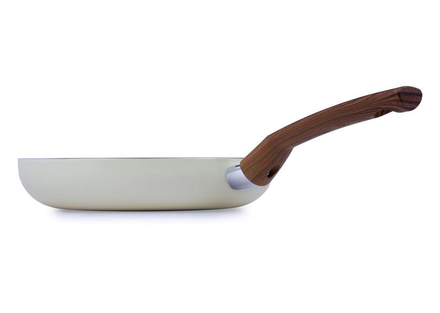 Frigideira Antiaderente Cerâmico Multiflon de Alumínio Indução Capadócia Bege 26cm