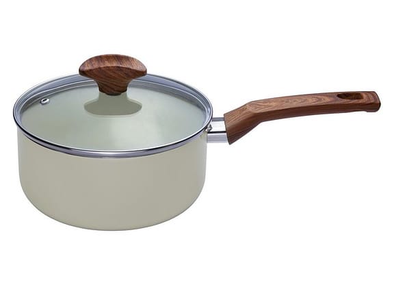 Panela Multiflon Antiaderente de Alumínio Bege 18cm 1,9L Capadócia