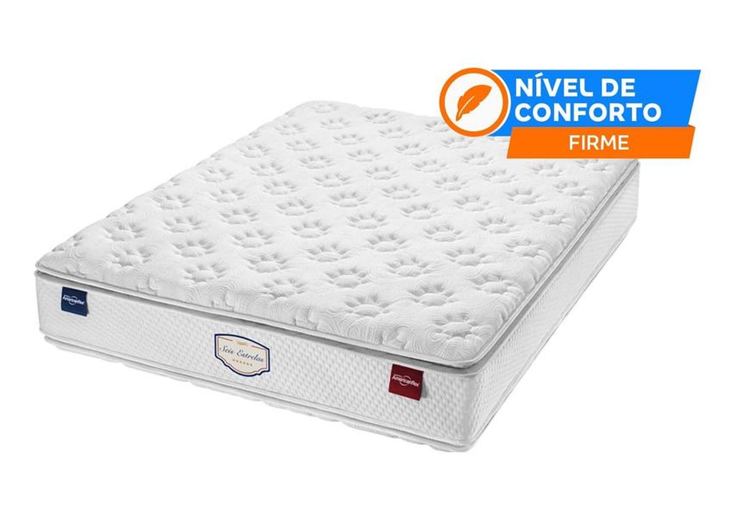 Colchão Casal Americanflex de Espuma D45 28x138x188cm Clinoflex Bambu