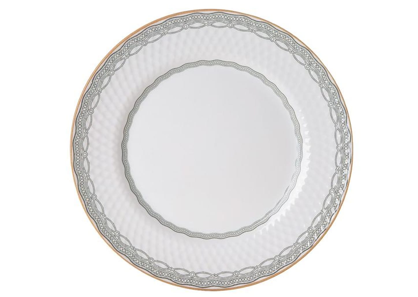 Aparelho de Jantar e Chá 20 Peças Alleanza Redondo Cerâmica Faiança Verde Olívia