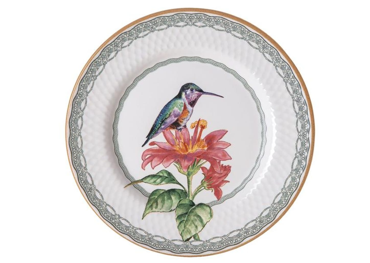 Aparelho de Jantar e Chá 20 Peças Alleanza Redondo Cerâmica Faiança Verde Olívia