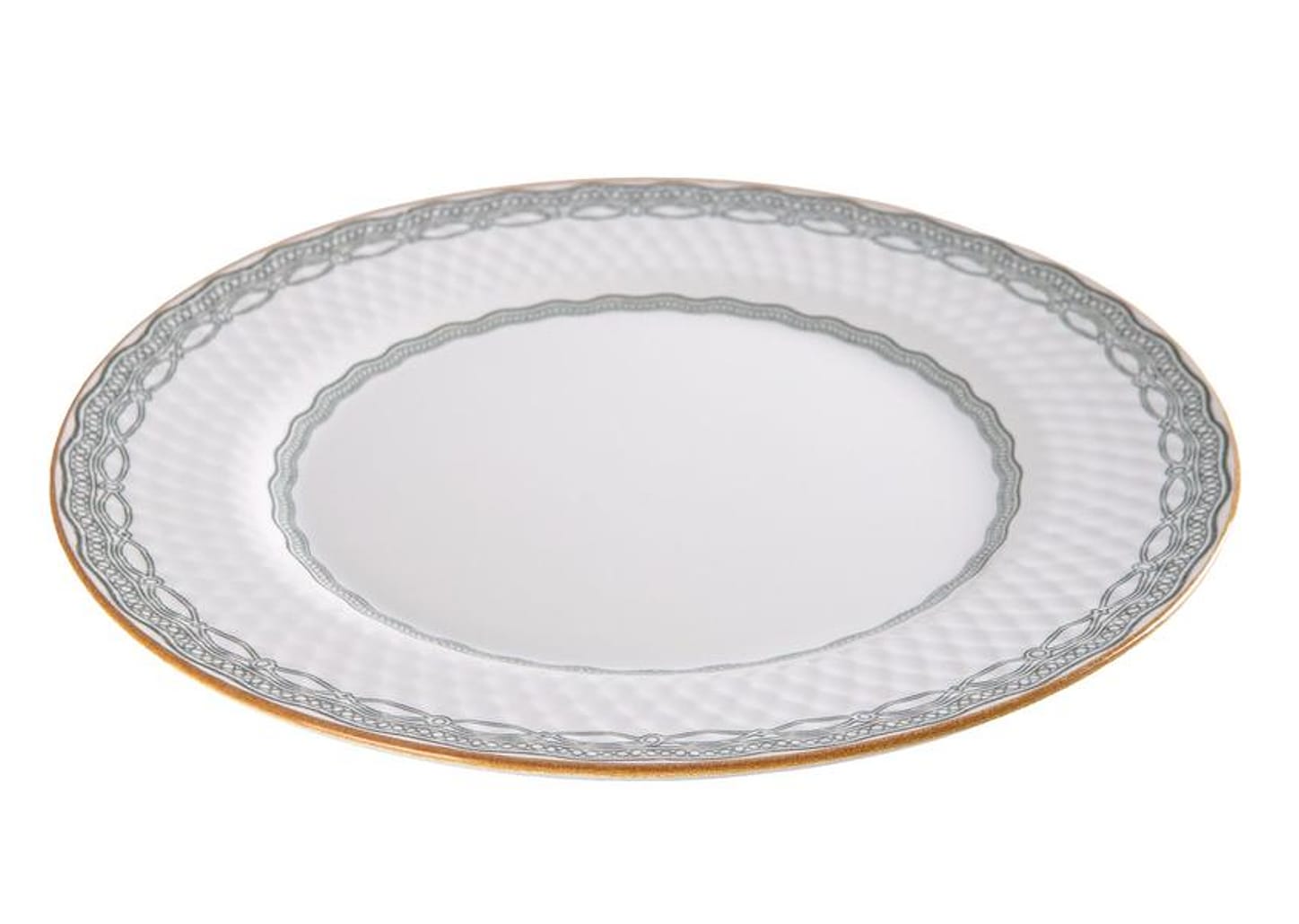 Aparelho de Jantar e Chá 20 Peças Alleanza Redondo Cerâmica Faiança Verde Olívia