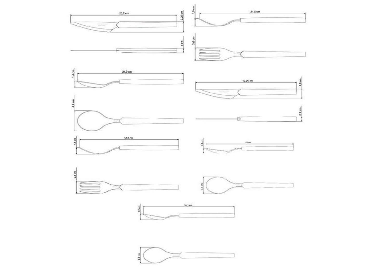 Faqueiro Tramontina Inox 42 Peças Obelline