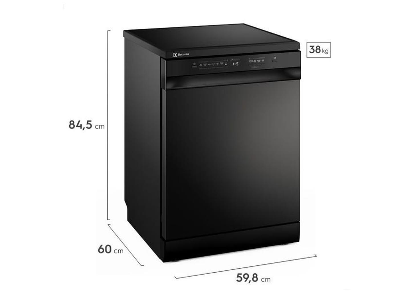 Lava-louças Electrolux 14 Serviços LP14E Preta