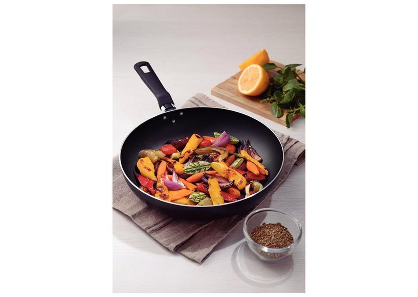 Frigideira Antiaderente Starflon Max Tramontina Alumínio Loreto Grafite 28cm