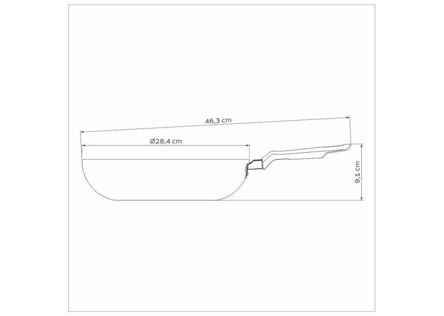 Frigideira Antiaderente Starflon Max Tramontina Alumínio Loreto Grafite 28cm