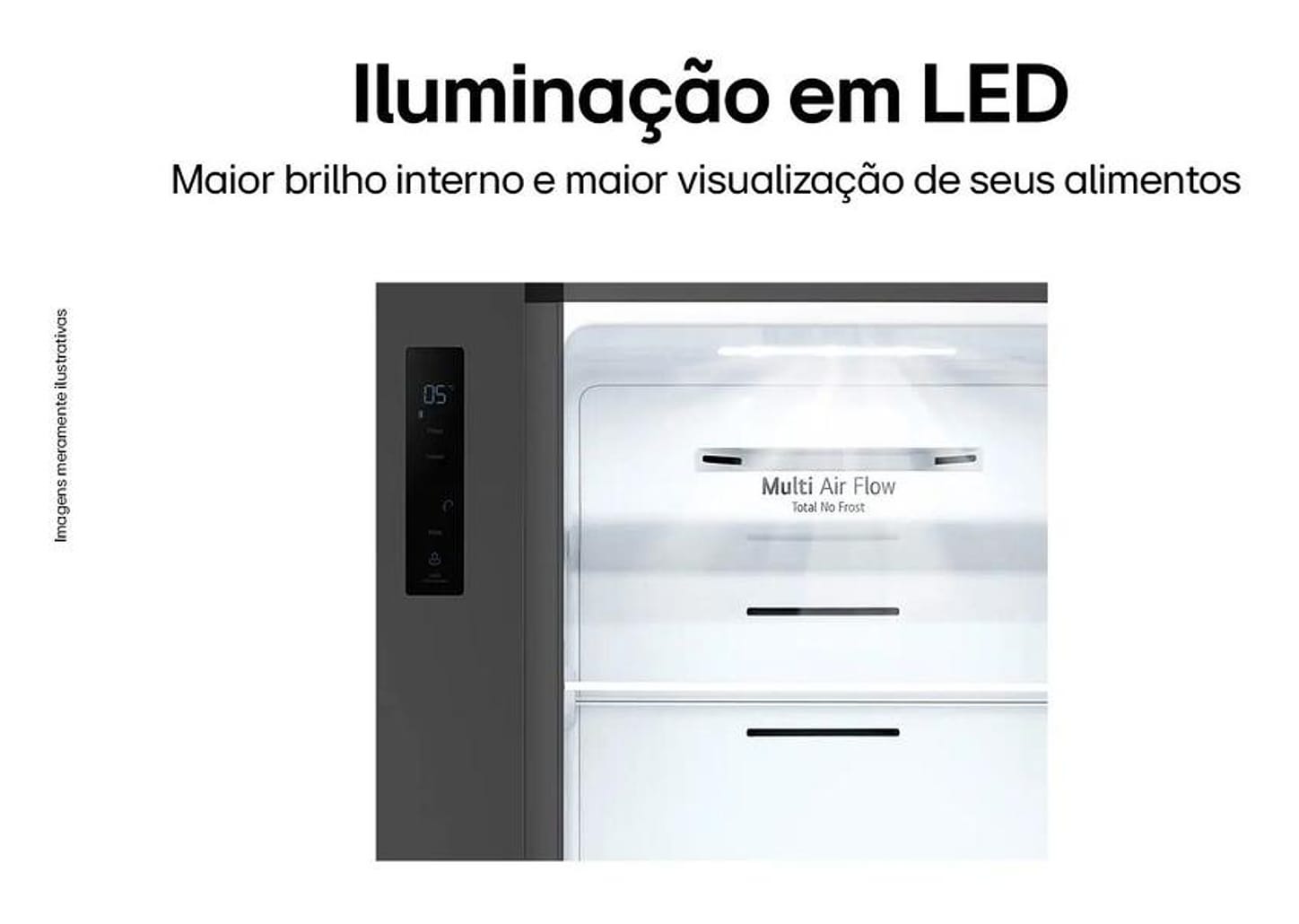 Geladeira/Refrigerador LG Frost Free Side by Side Prata 509L GC-B187PQAL