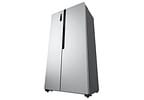 Geladeira/Refrigerador LG Frost Free Side by Side Prata 509L GC-B187PQAL