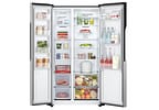 Geladeira/Refrigerador LG Frost Free Side by Side Prata 509L GC-B187PQAL
