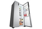 Geladeira/Refrigerador LG Frost Free Side by Side Prata 509L GC-B187PQAL