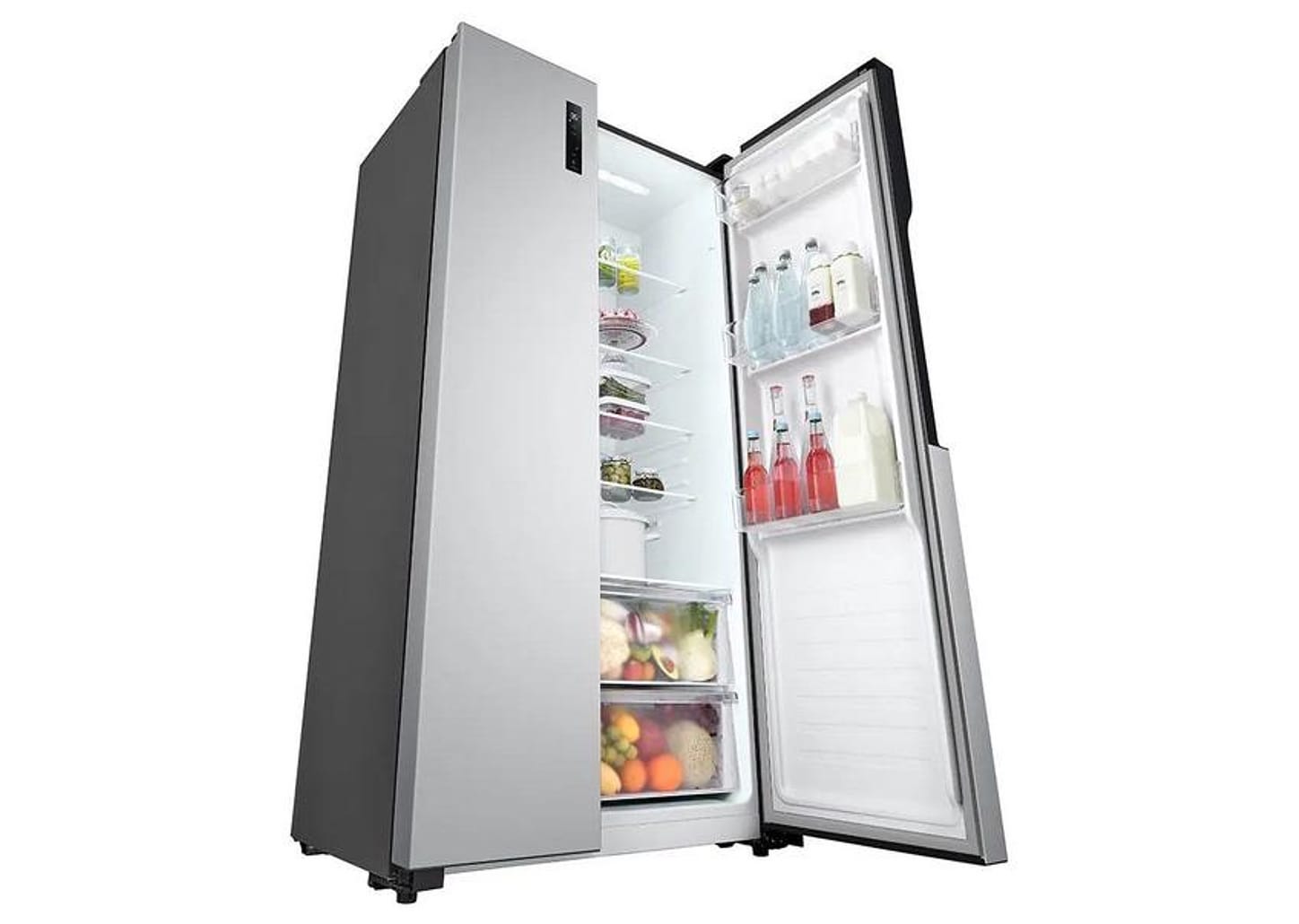 Geladeira/Refrigerador LG Frost Free Side by Side Prata 509L GC-B187PQAL