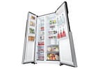 Geladeira/Refrigerador LG Frost Free Side by Side Prata 509L GC-B187PQAL