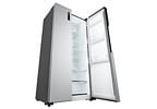 Geladeira/Refrigerador LG Frost Free Side by Side Prata 509L GC-B187PQAL