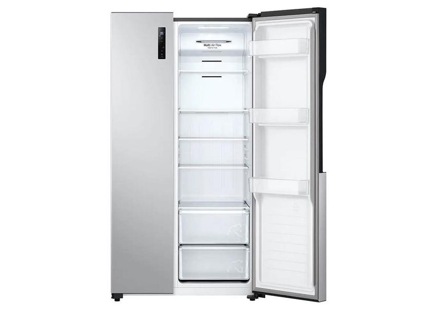 Geladeira/Refrigerador LG Frost Free Side by Side Prata 509L GC-B187PQAL