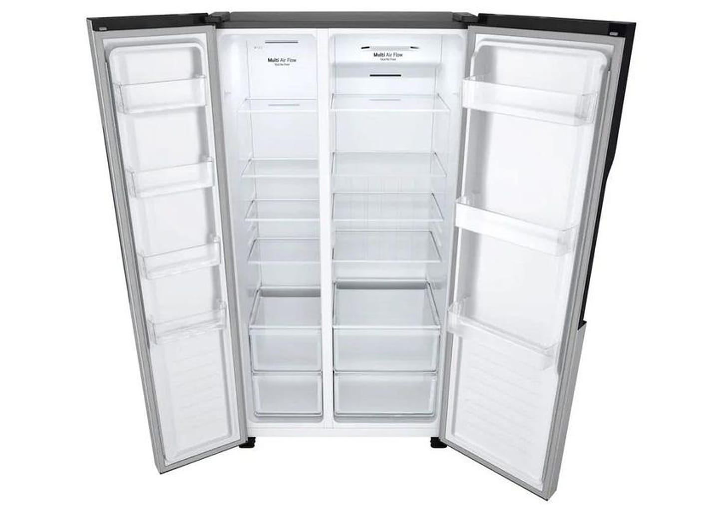 Geladeira/Refrigerador LG Frost Free Side by Side Prata 509L GC-B187PQAL